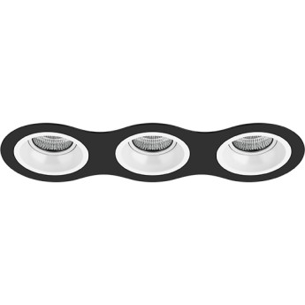 Комплект из светильников и рамки LIGHTSTAR Domino D637060606