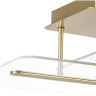 Люстра LIGHTSTAR ACRILE 29W LED 2966LM 120G 3000K золото 738063