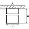 Светильник накладной LIGHTSTAR FORTE MURO 214817